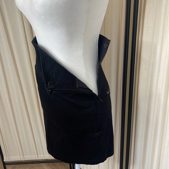 H&M BLACK ULTRA HIGH WAIST SKIRT SIZE XS/S OR 36 - Picture 8 of 11